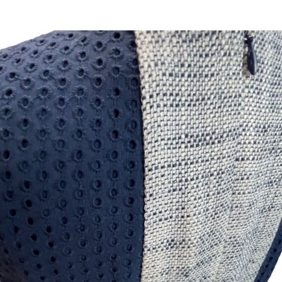 J. Crew Navy Grey Tweed Dress Size 4 Women’s Sleeveless - Picture 5 of 7